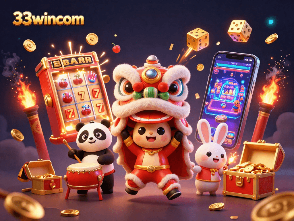 Experience exciting wins at 33wincom with a vibrant 3D casino explosion of games and fun.