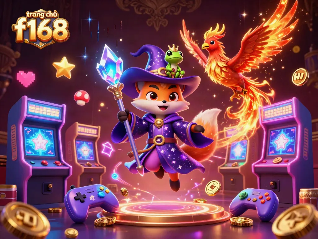 Join the adventure at trang chủ f168 for thrilling casino experiences with magical characters.